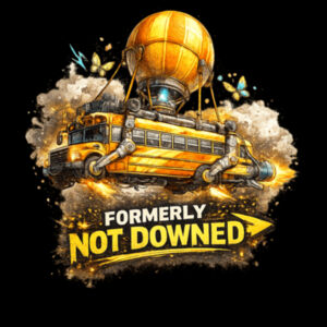 FORMERLY NOT DOWNED HOODIE Design