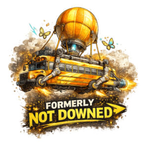 FORMERLY NOT DOWNED COFFE MUG Design