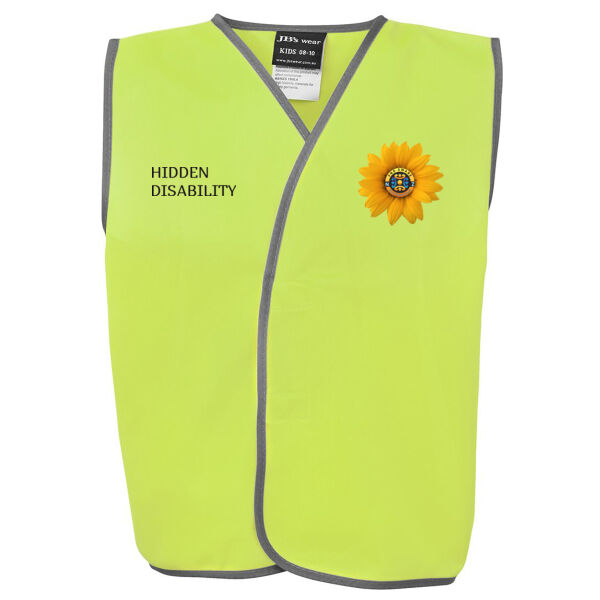 HIDDEN DISABILITY HIGH VIS WAISTCOAT Thumbnail