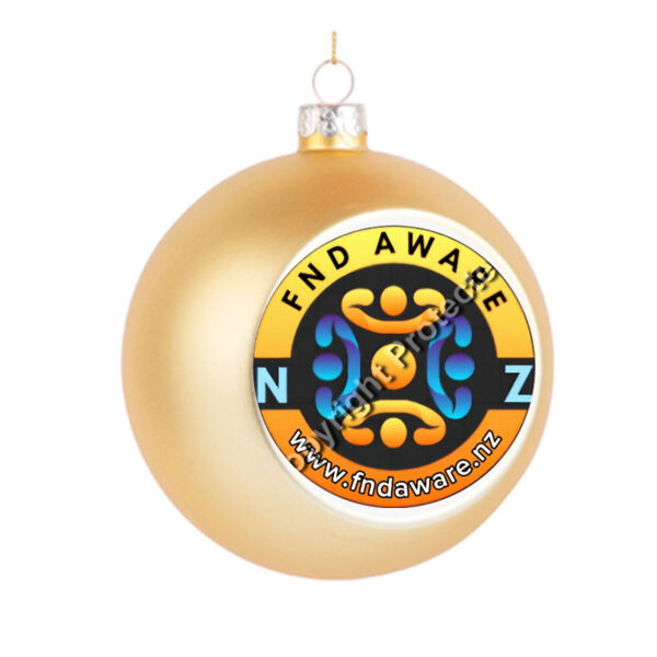 fnd aware christmas decoration cusomisable Thumbnail