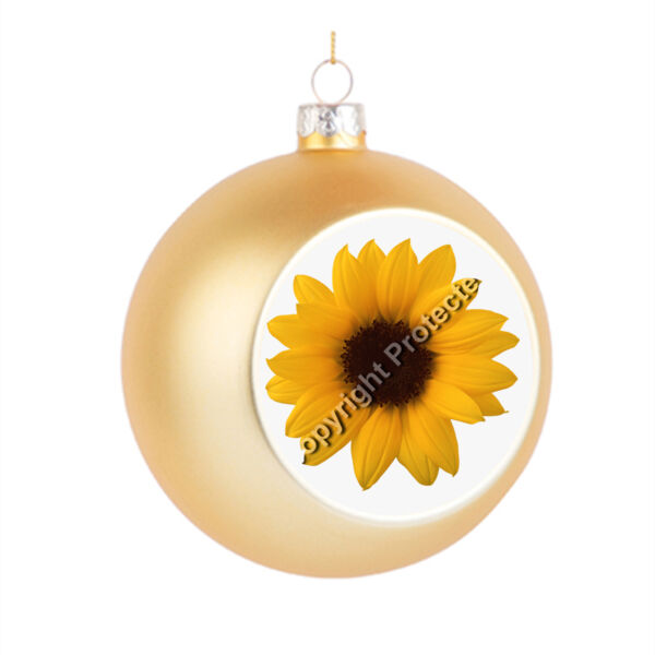 sunflower christmas decoration Thumbnail