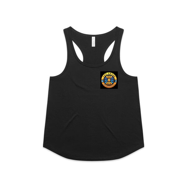 Womens cross back singlet Thumbnail